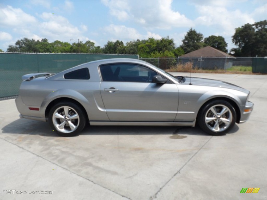 Vapor Silver Metallic 2008 Ford Mustang GT Premium Coupe Exterior Photo #53322382