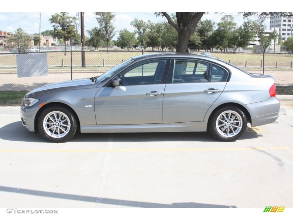 2010 3 Series 328i Sedan - Space Gray Metallic / Black photo #3