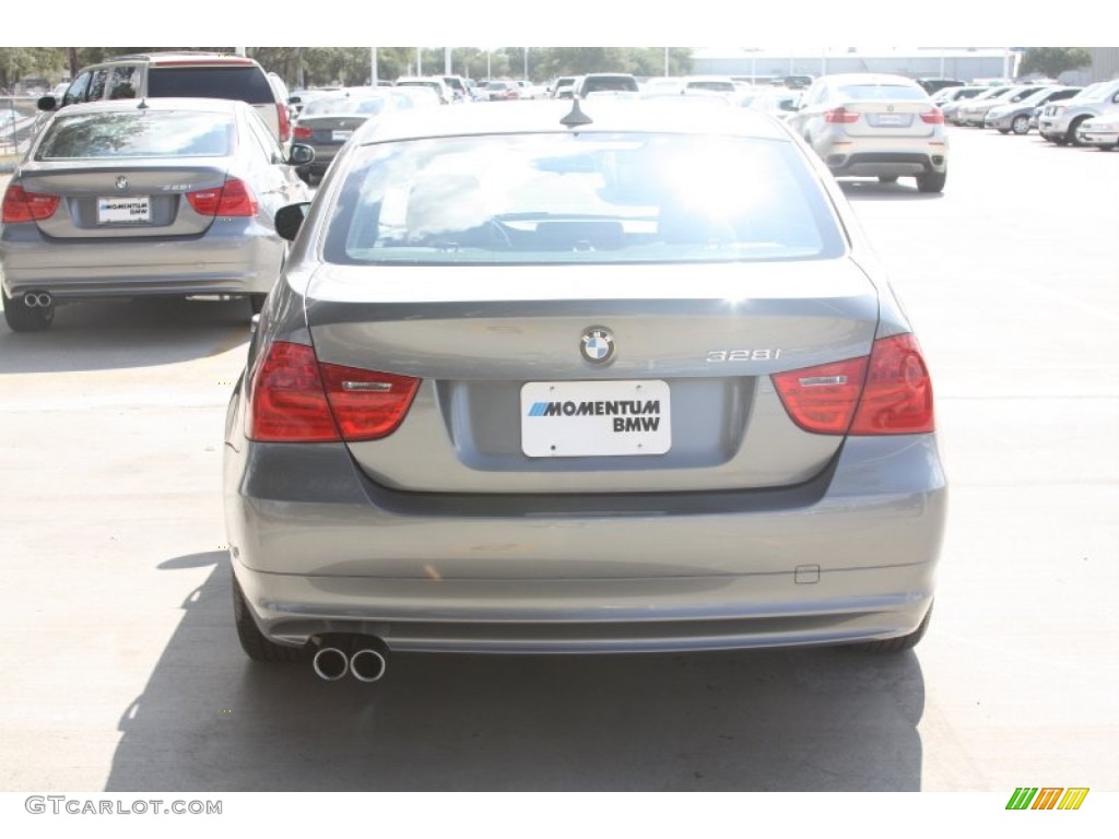 2010 3 Series 328i Sedan - Space Gray Metallic / Black photo #4