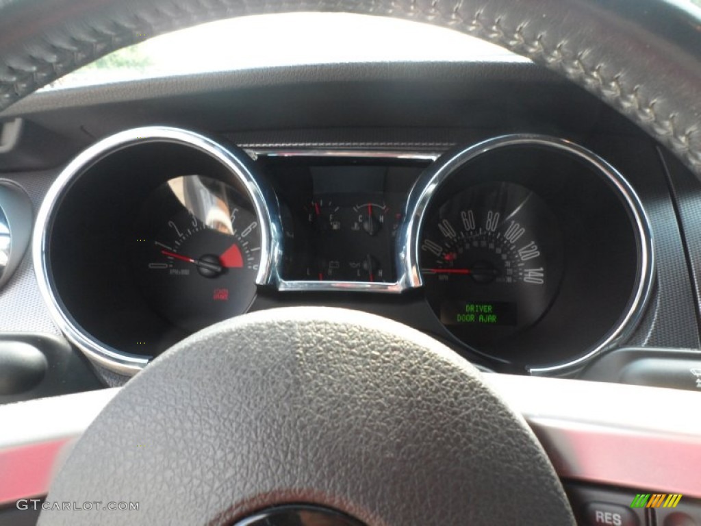 2008 Ford Mustang GT Premium Coupe Gauges Photo #53322775