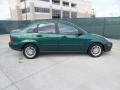 Rainforest Green Metallic 2000 Ford Focus ZTS Sedan Exterior