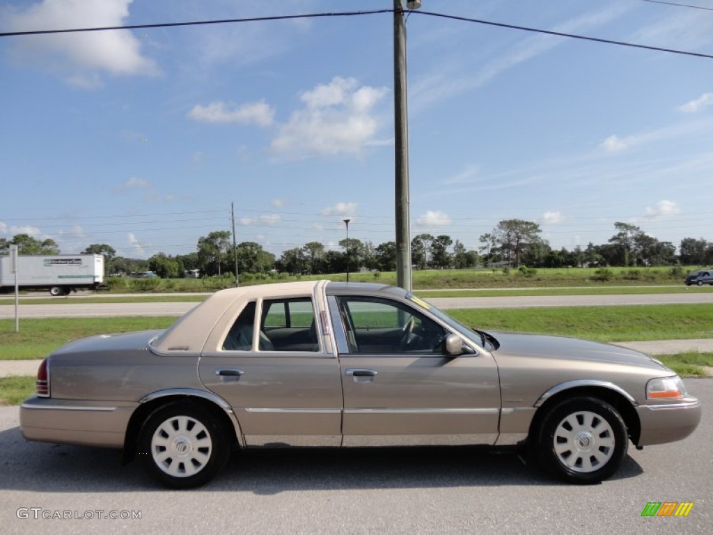 2004 Grand Marquis LS - Gold Ash Metallic / Medium Parchment photo #11