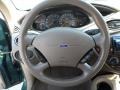 2000 Ford Focus Medium Parchment Interior Steering Wheel Photo