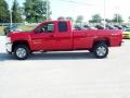 2011 Victory Red Chevrolet Silverado 2500HD Extended Cab 4x4  photo #12