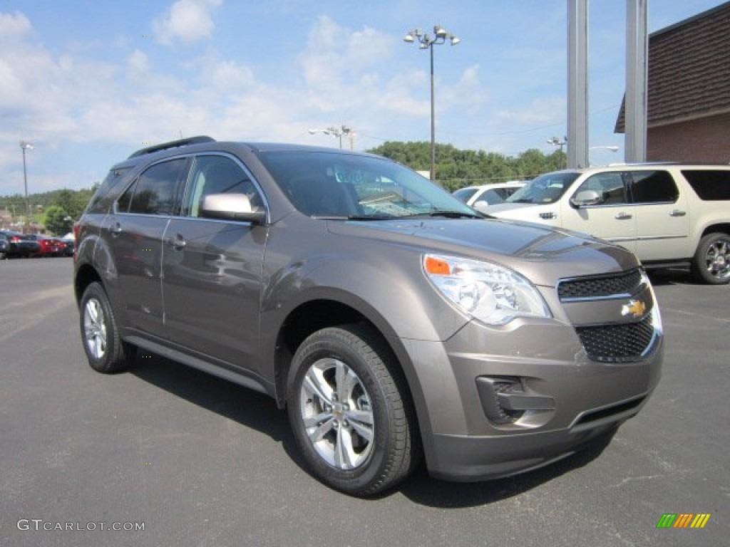 Mocha Steel Metallic 2012 Chevrolet Equinox LT AWD Exterior Photo #53323804