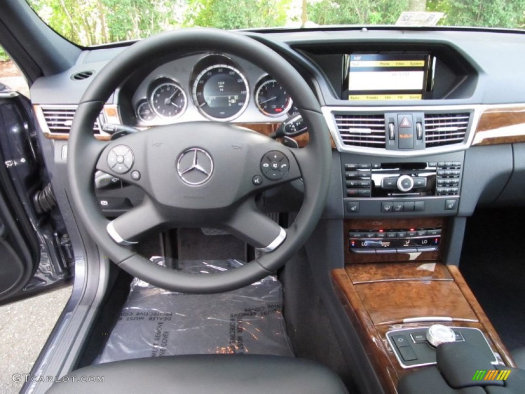 2011 E 350 Sedan - Steel Grey Metallic / Black photo #6