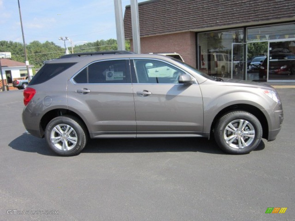 Mocha Steel Metallic 2012 Chevrolet Equinox LT AWD Exterior Photo #53323885