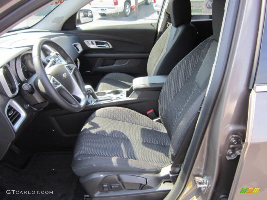 Jet Black Interior 2012 Chevrolet Equinox LT AWD Photo #53323975