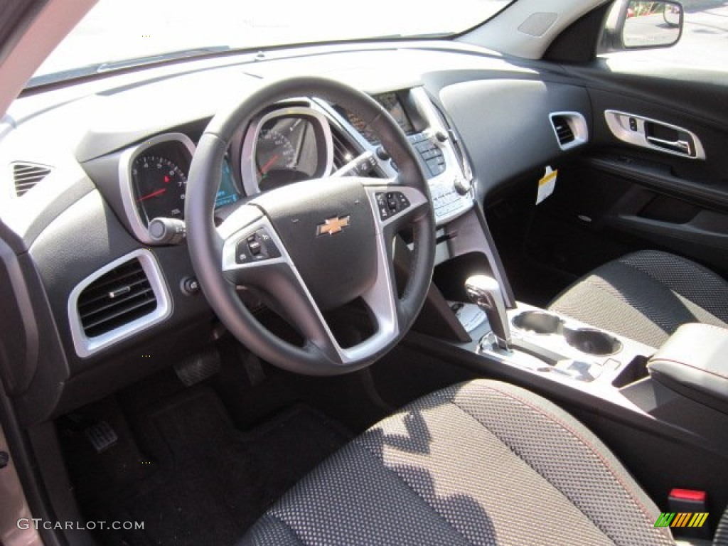 Jet Black Interior 2012 Chevrolet Equinox LT AWD Photo #53323984