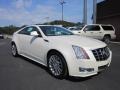 White Diamond Tricoat 2012 Cadillac CTS 4 AWD Coupe Exterior