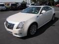 2012 White Diamond Tricoat Cadillac CTS 4 AWD Coupe  photo #3