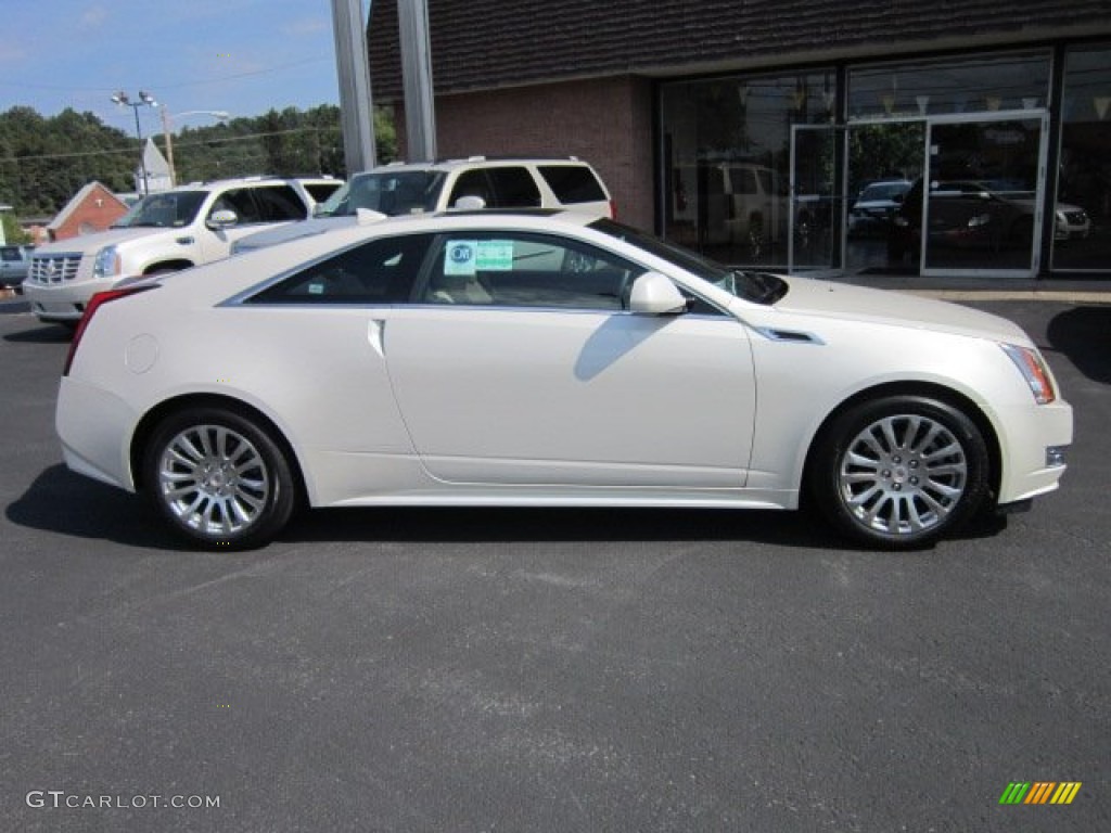White Diamond Tricoat 2012 Cadillac CTS 4 AWD Coupe Exterior Photo #53324488
