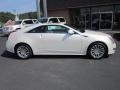 White Diamond Tricoat 2012 Cadillac CTS 4 AWD Coupe Exterior