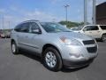 2012 Silver Ice Metallic Chevrolet Traverse LS AWD  photo #1