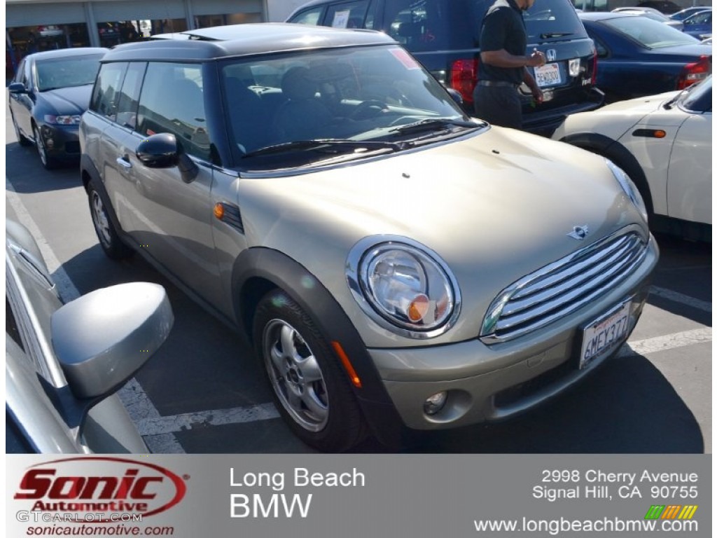 Sparkling Silver Metallic Mini Cooper