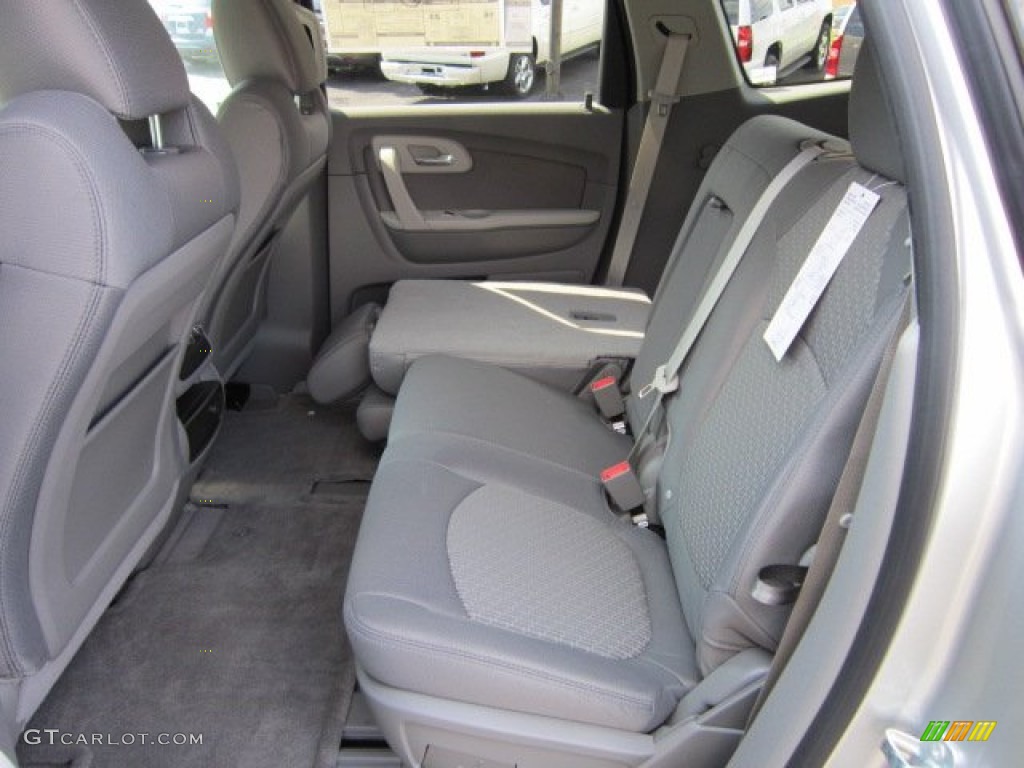 Dark Gray/Light Gray Interior 2012 Chevrolet Traverse LS AWD Photo #53324722
