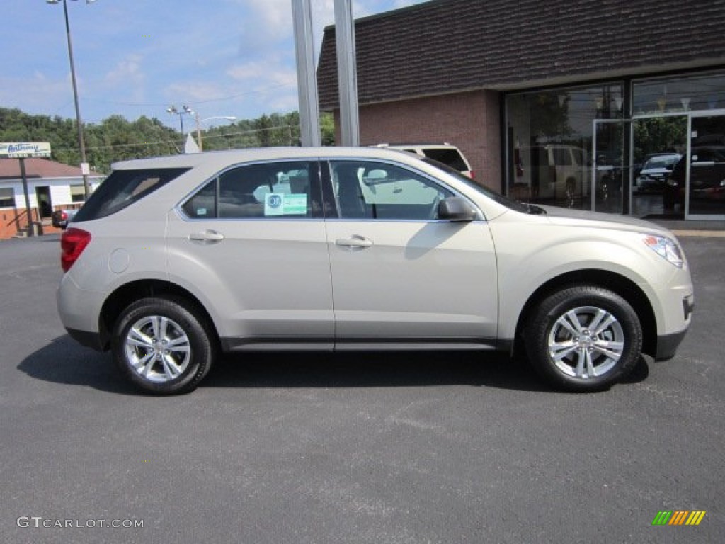 Gold Mist Metallic 2012 Chevrolet Equinox LS AWD Exterior Photo #53324836