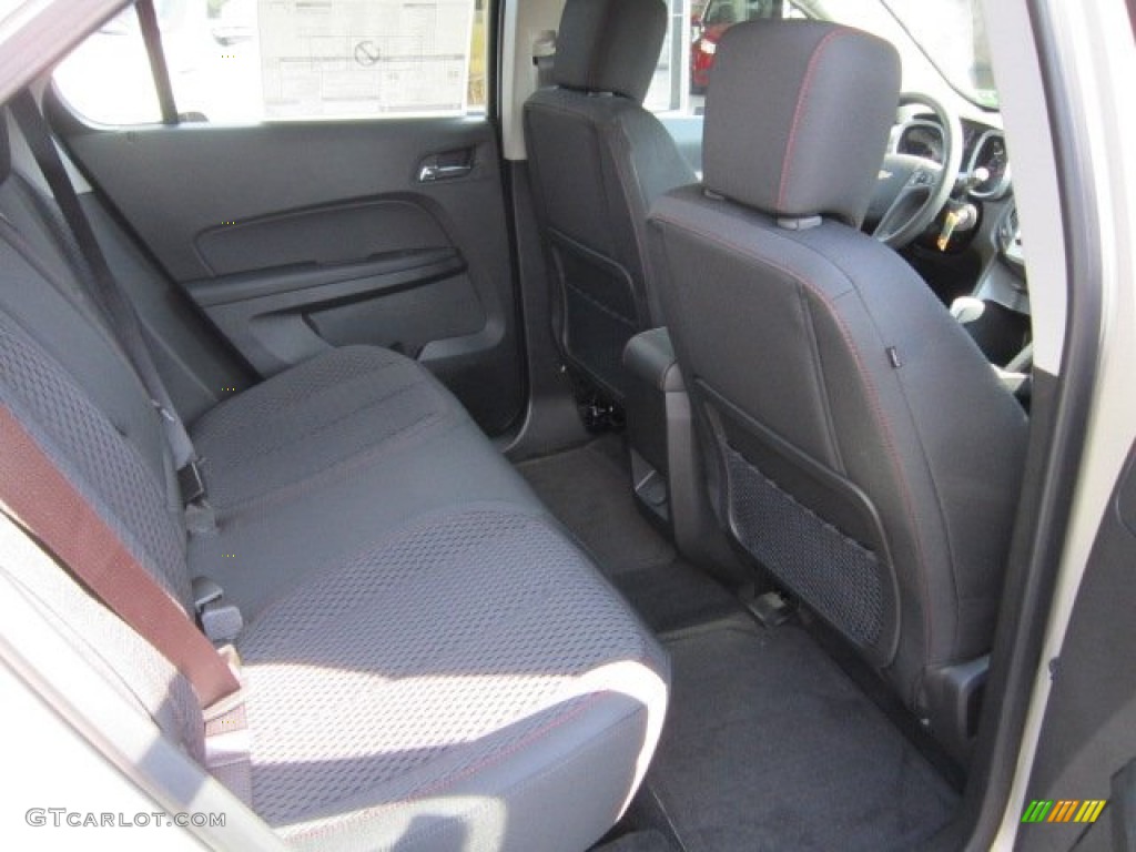 Jet Black Interior 2012 Chevrolet Equinox LS AWD Photo #53324875