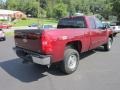 2009 Deep Ruby Metallic Chevrolet Silverado 2500HD LT Extended Cab 4x4  photo #7