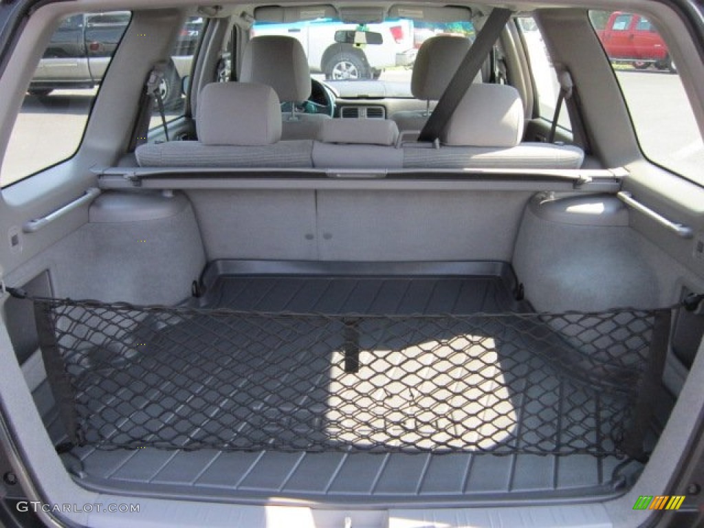 2007 Forester 2.5 X - Obsidian Black Pearl / Graphite Gray photo #13