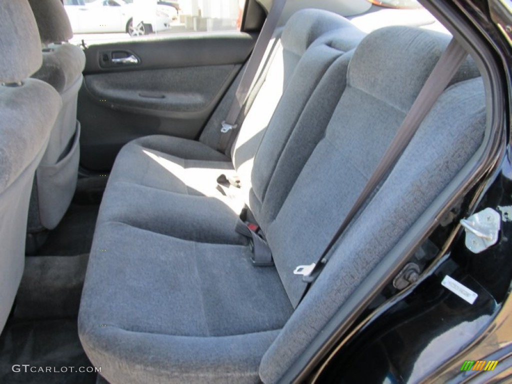 1997 Accord EX Sedan - Flamenco Black Pearl / Black photo #12