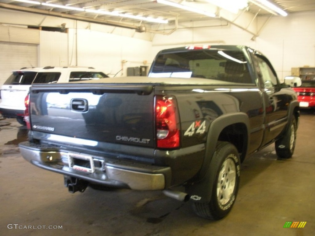 2005 Silverado 1500 Regular Cab 4x4 - Dark Gray Metallic / Dark Charcoal photo #2