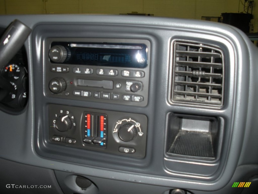 2005 Silverado 1500 Regular Cab 4x4 - Dark Gray Metallic / Dark Charcoal photo #20