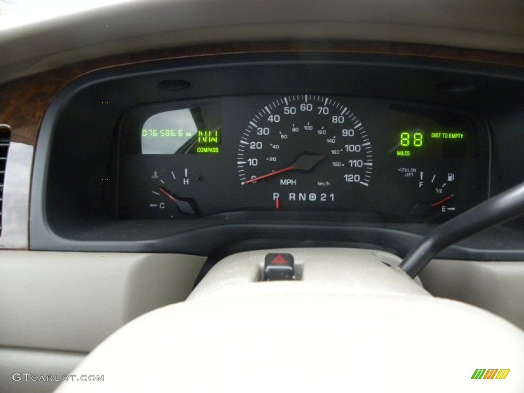 2002 Lincoln Town Car Cartier Gauges Photos