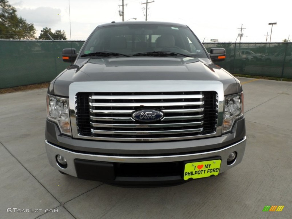 2011 F150 Texas Edition SuperCrew - Sterling Grey Metallic / Steel Gray photo #8