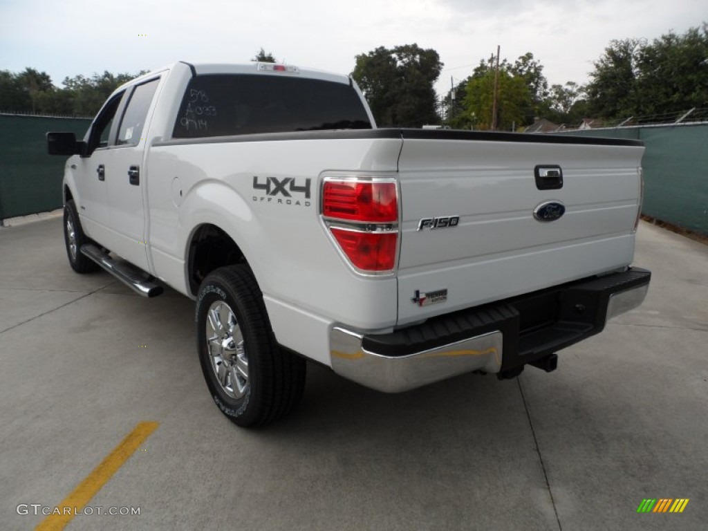 2011 F150 Texas Edition SuperCrew 4x4 - Oxford White / Steel Gray photo #5