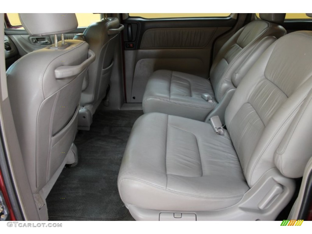 Quartz Gray Interior 2002 Honda Odyssey EX-L Photo #53329086