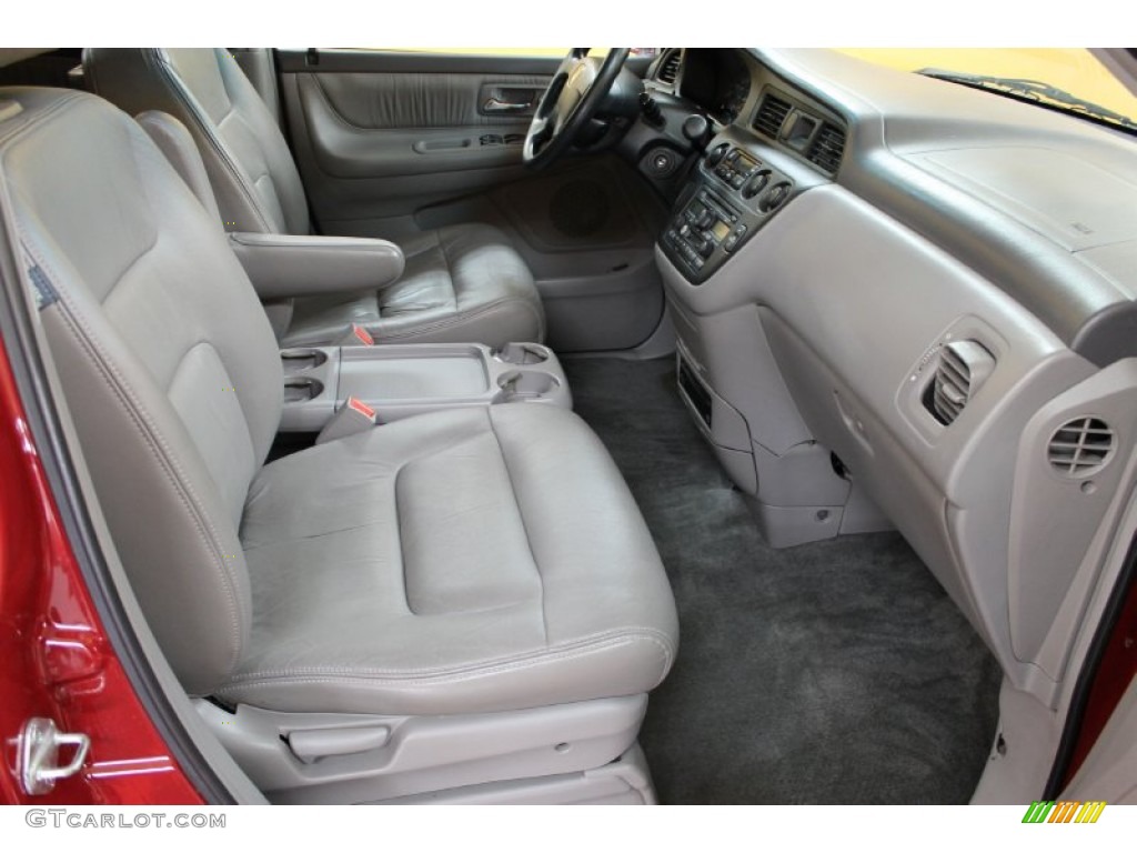 Quartz Gray Interior 2002 Honda Odyssey EX-L Photo #53329158