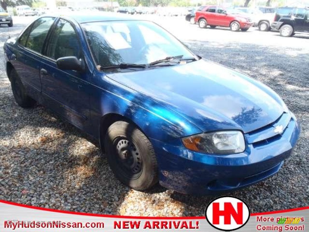 2004 Cavalier Sedan - Arrival Blue Metallic / Graphite photo #1