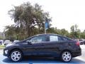 Tuxedo Black Metallic 2011 Ford Fiesta SEL Sedan Exterior