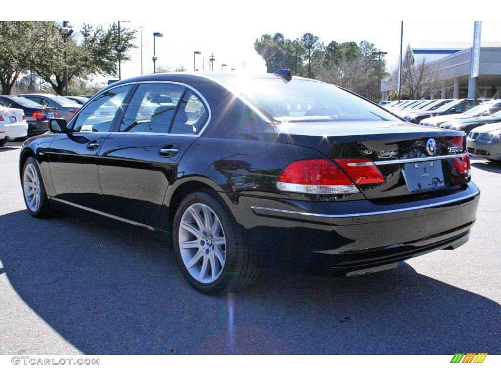 2006 7 Series 750Li Sedan - Jet Black / Black Nasca Leather photo #5