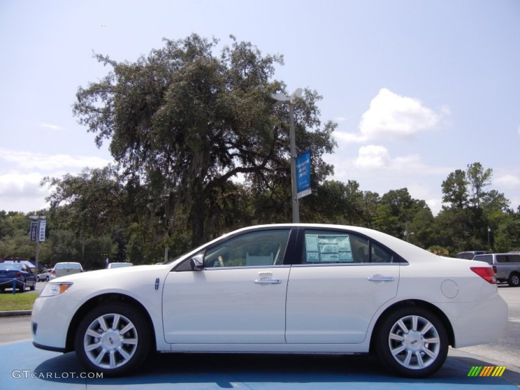 Crystal Champagne Metallic Tri-Coat 2012 Lincoln MKZ FWD Exterior Photo #53330286