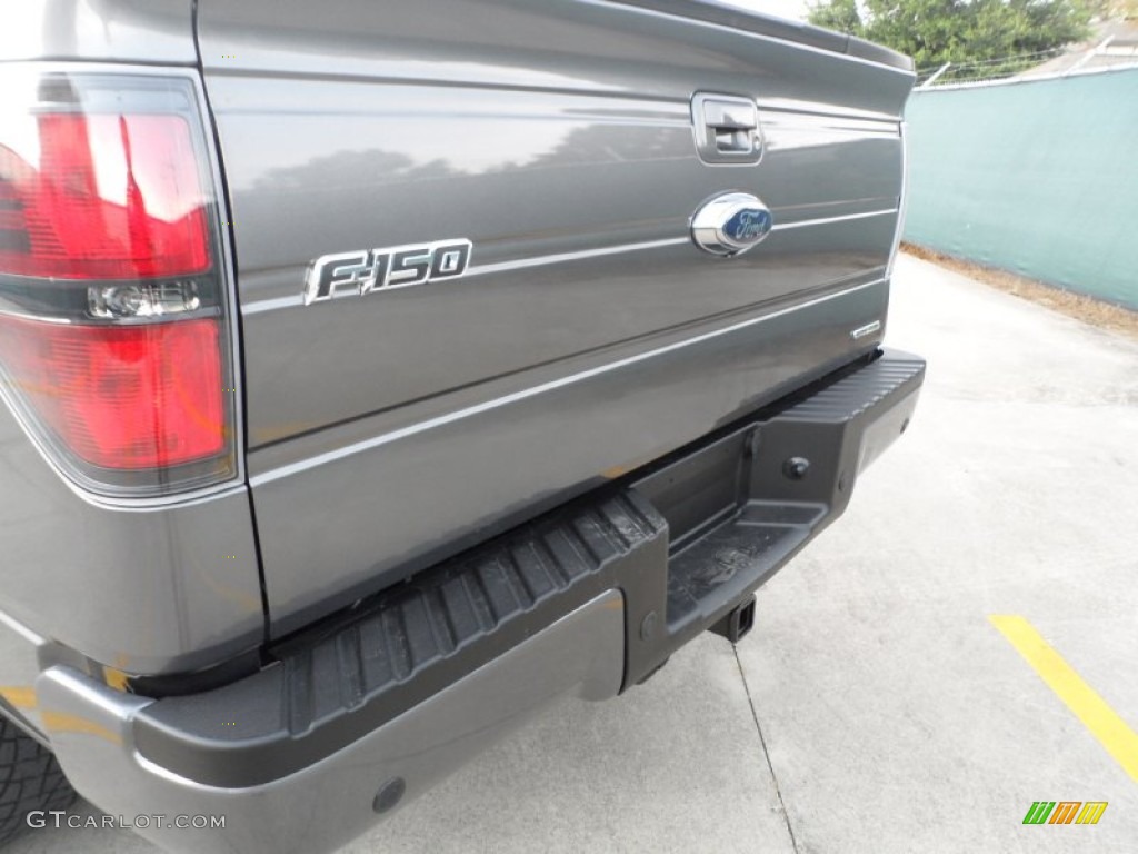 2011 F150 FX4 SuperCrew 4x4 - Sterling Grey Metallic / Black photo #20