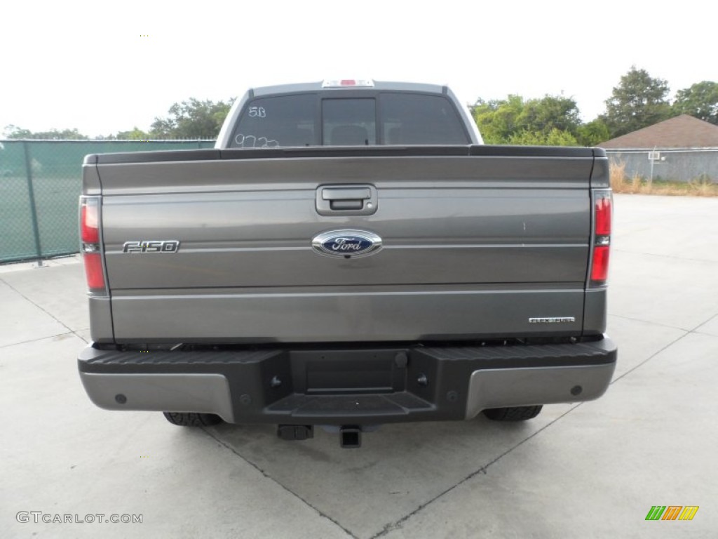 2011 F150 FX4 SuperCrew 4x4 - Sterling Grey Metallic / Black photo #4