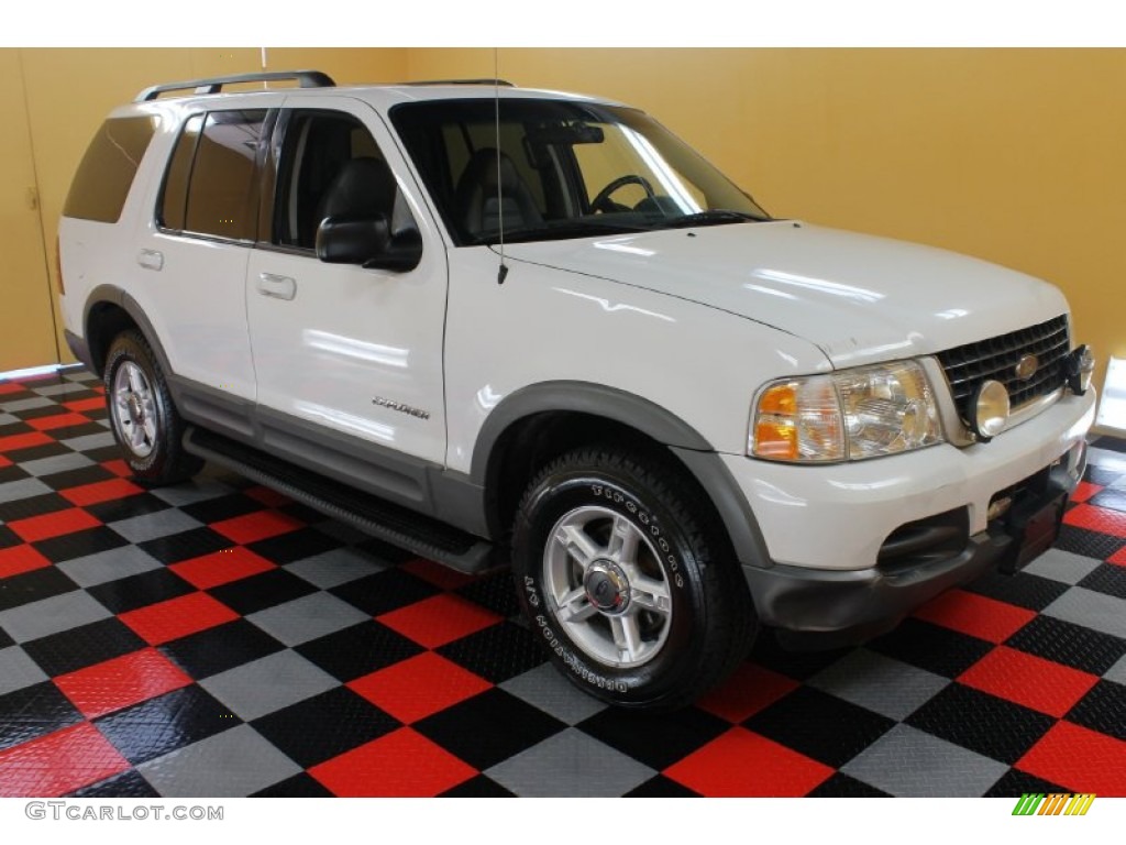 Oxford White Ford Explorer