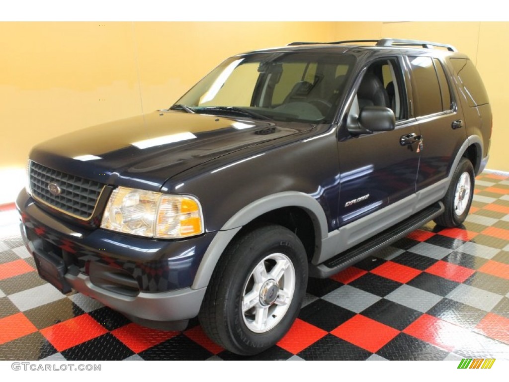 Deep Wedgewood Blue Metallic 2002 Ford Explorer XLT 4x4 Exterior Photo #53331324