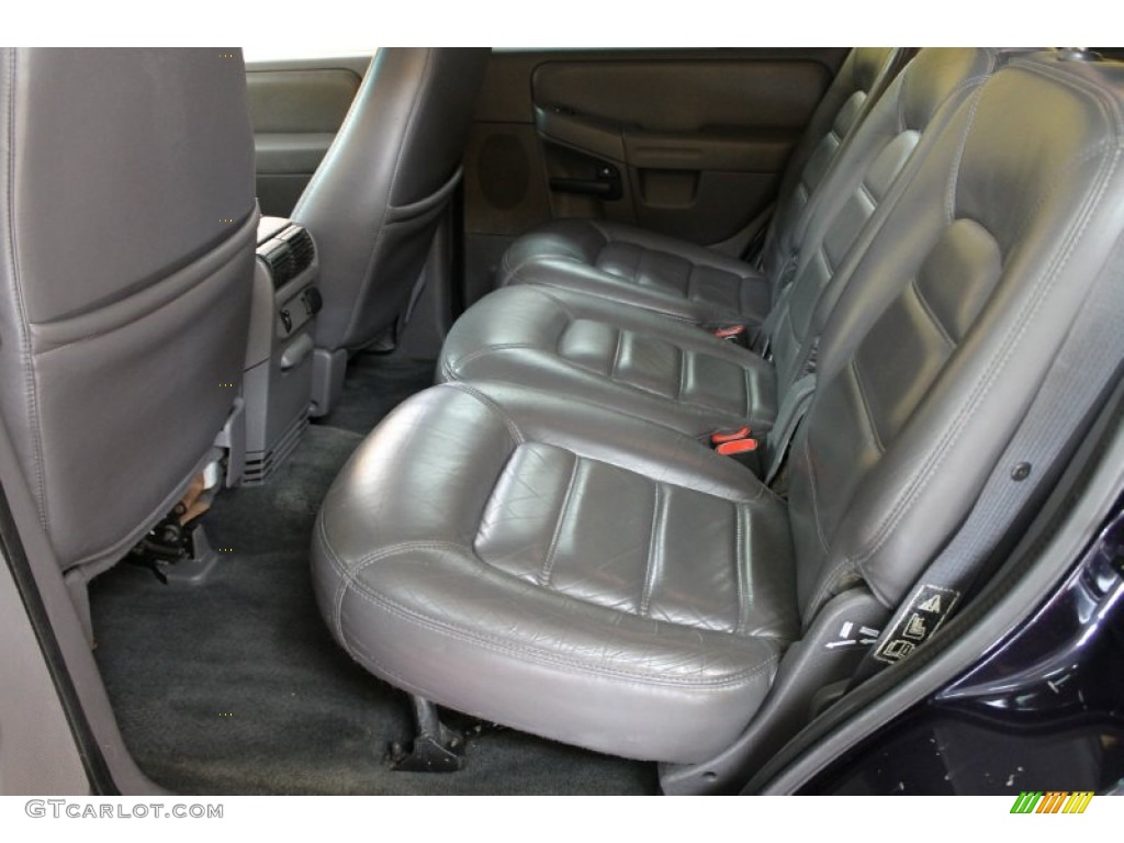 Graphite Interior 2002 Ford Explorer XLT 4x4 Photo #53331459
