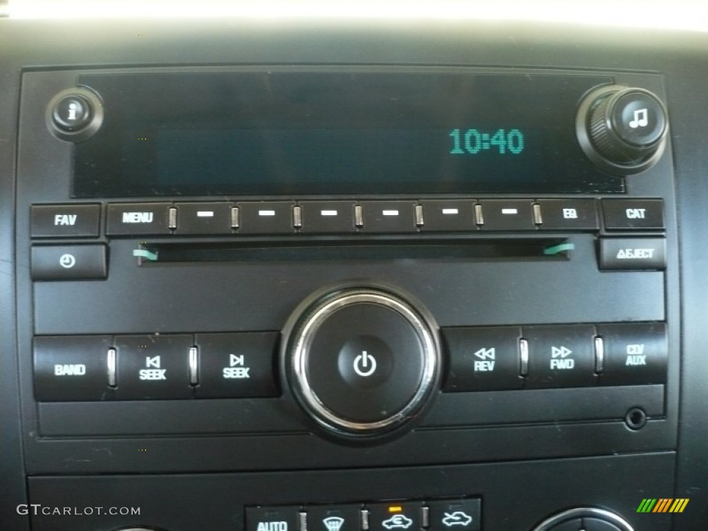 2008 Chevrolet Silverado 1500 LT Extended Cab 4x4 Audio System Photo #53331720