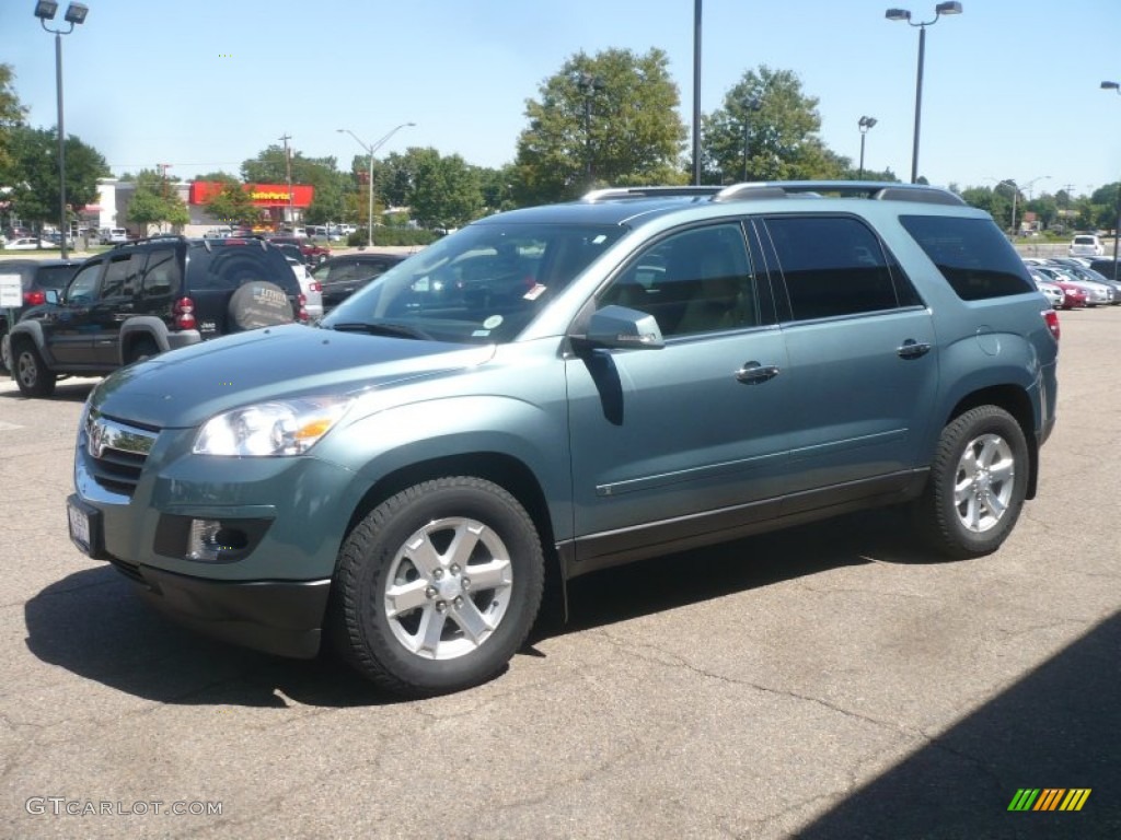 2009 Outlook XR AWD - Silver Moss Green / Tan photo #2