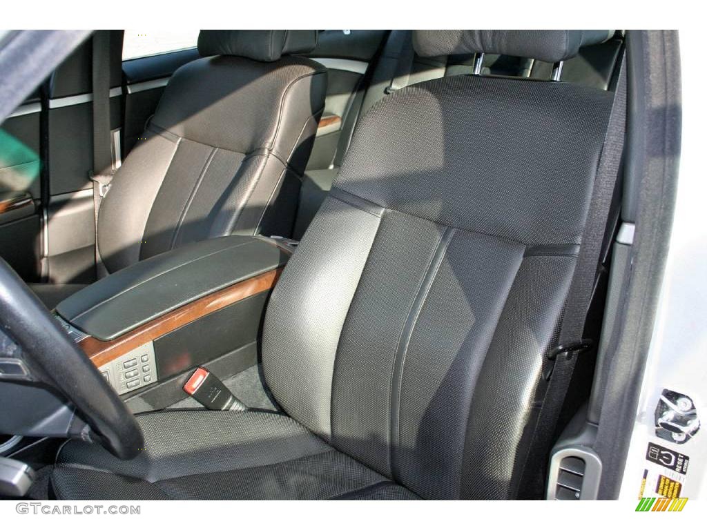 2006 7 Series 750Li Sedan - Titanium Silver Metallic / Black/Black photo #9