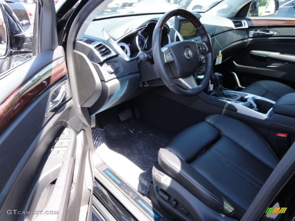 Ebony/Ebony Interior 2012 Cadillac SRX Luxury AWD Photo #53333539