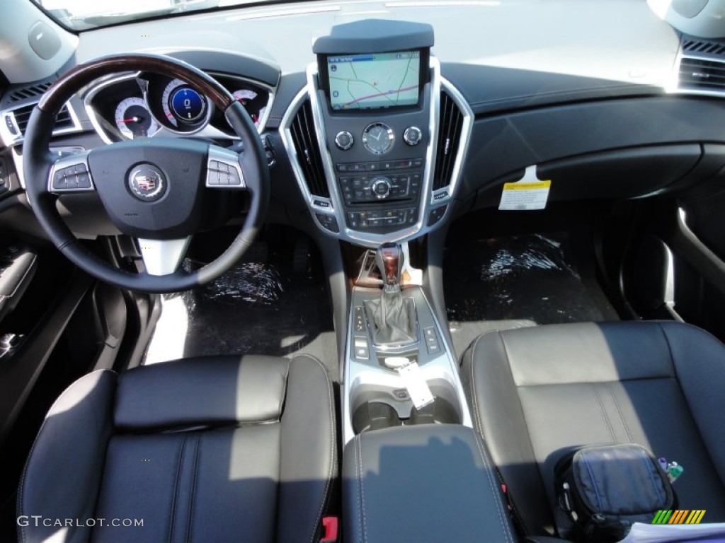 2012 Cadillac SRX Luxury AWD Ebony/Ebony Dashboard Photo #53333587