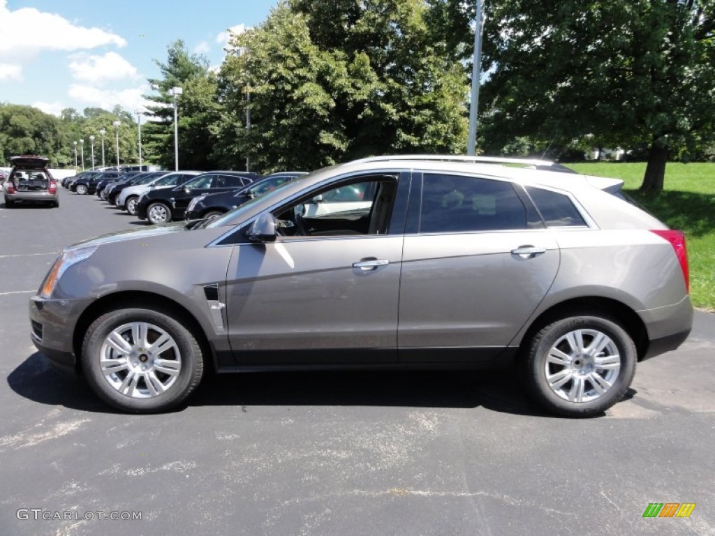 Mocha Steel Metallic 2012 Cadillac SRX Luxury Exterior Photo #53333839