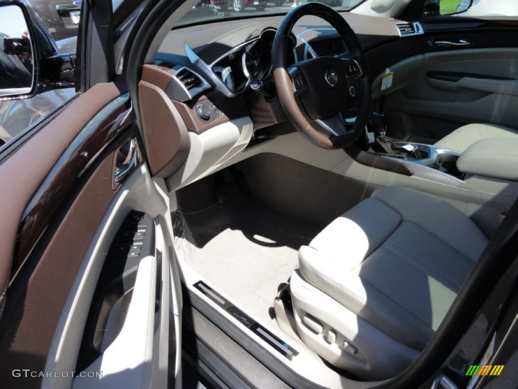Shale/Brownstone Interior 2012 Cadillac SRX Luxury Photo #53333860