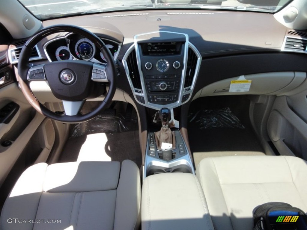 2012 Cadillac SRX Luxury Shale/Brownstone Dashboard Photo #53333896