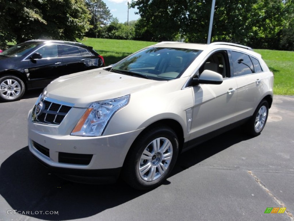 Gold Mist Metallic 2012 Cadillac SRX Luxury Exterior Photo #53333974